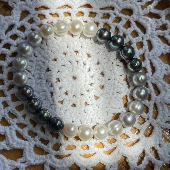 Tica Rose 925 pearl necklace & bracelet - Picture 16 of 16